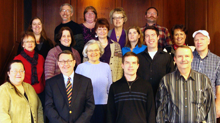 Picture of the Library Staff - January 2012