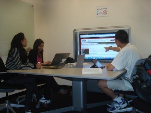 Collaboration technology is particularly well suited to group study rooms